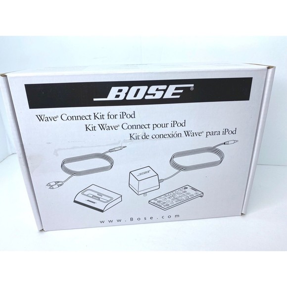 Bose Wave Connect Kit For IPod 315527-0010 W/Remote For Bose Acoustic Wave NEW - Picture 1 of 6